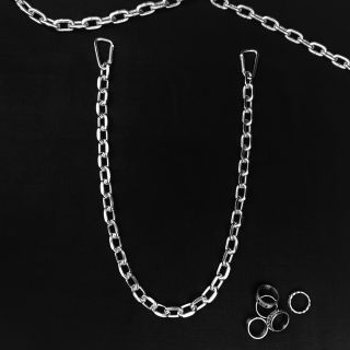 Pánský řetěz na kalhoty s karabinou❄ 👉 dripstock.cz #ring #rings #manstyle #style #stylish #model #nahrdelnik #moda...